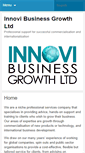 Mobile Screenshot of innovibusinessgrowth.co.uk