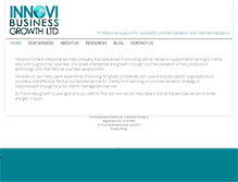 Tablet Screenshot of innovibusinessgrowth.co.uk